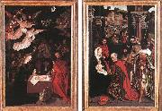 unknow artist Adoration of the Shepherds and Adoration of the Magi USA oil painting artist